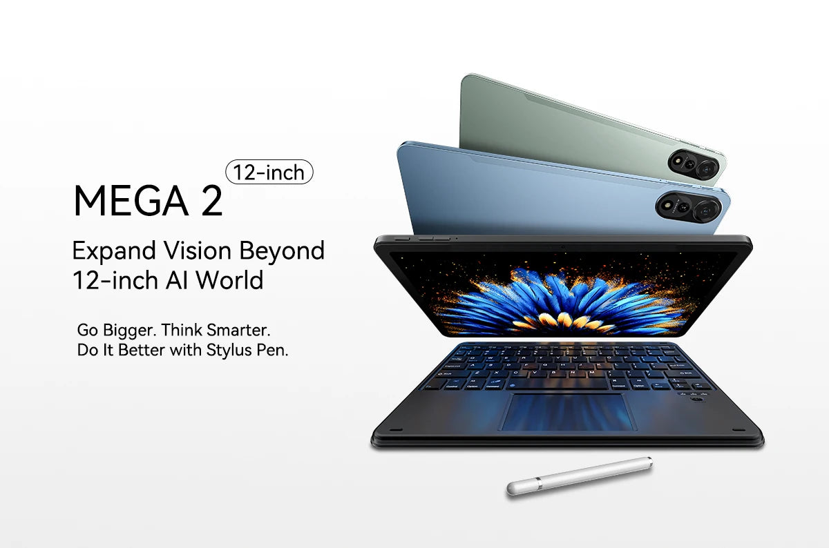 BLACKVIEW Mega 2 12" 4G Android Tablet - 256GB