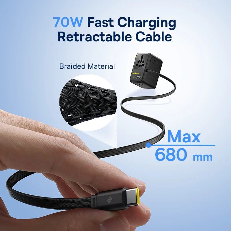 BASEUS EnerCore CG11 GaN5 Universal Travel Adapter