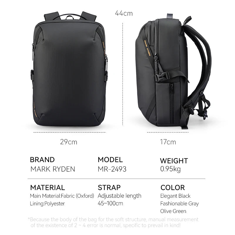 MARK RYDEN MR2493 Business Travel Backpack