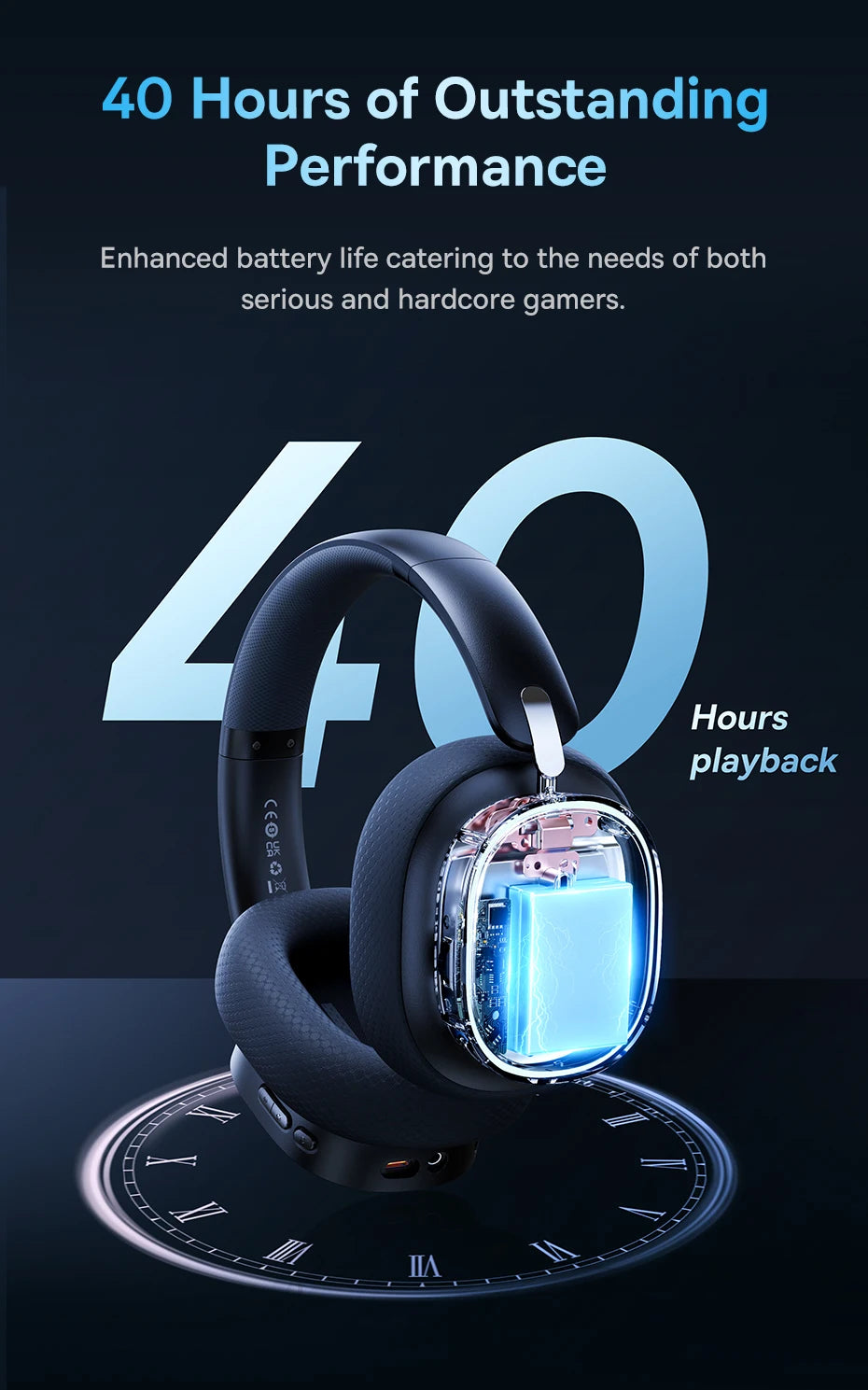 Gh02 BASEUS AeQur GH02 Bluetooth Wireless Gaming Headset