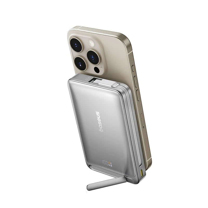 BASEUS Nomos Qi2 3in1 Magnetic Portable Charger and Power Bank