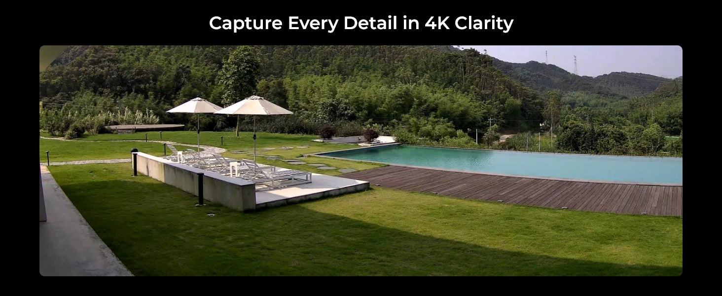 REOLINK Argus 3 Ultra 8MP Solar Powered Smart Home Security Camera