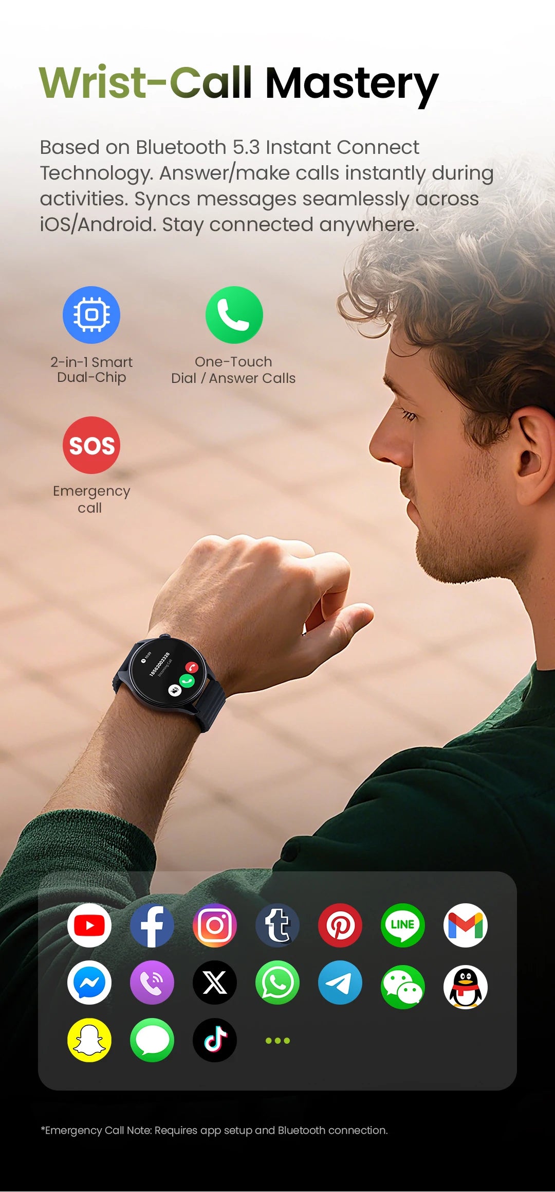 HAYLOU Watch 4S 1.43" AMOLED GPS Smart Watch