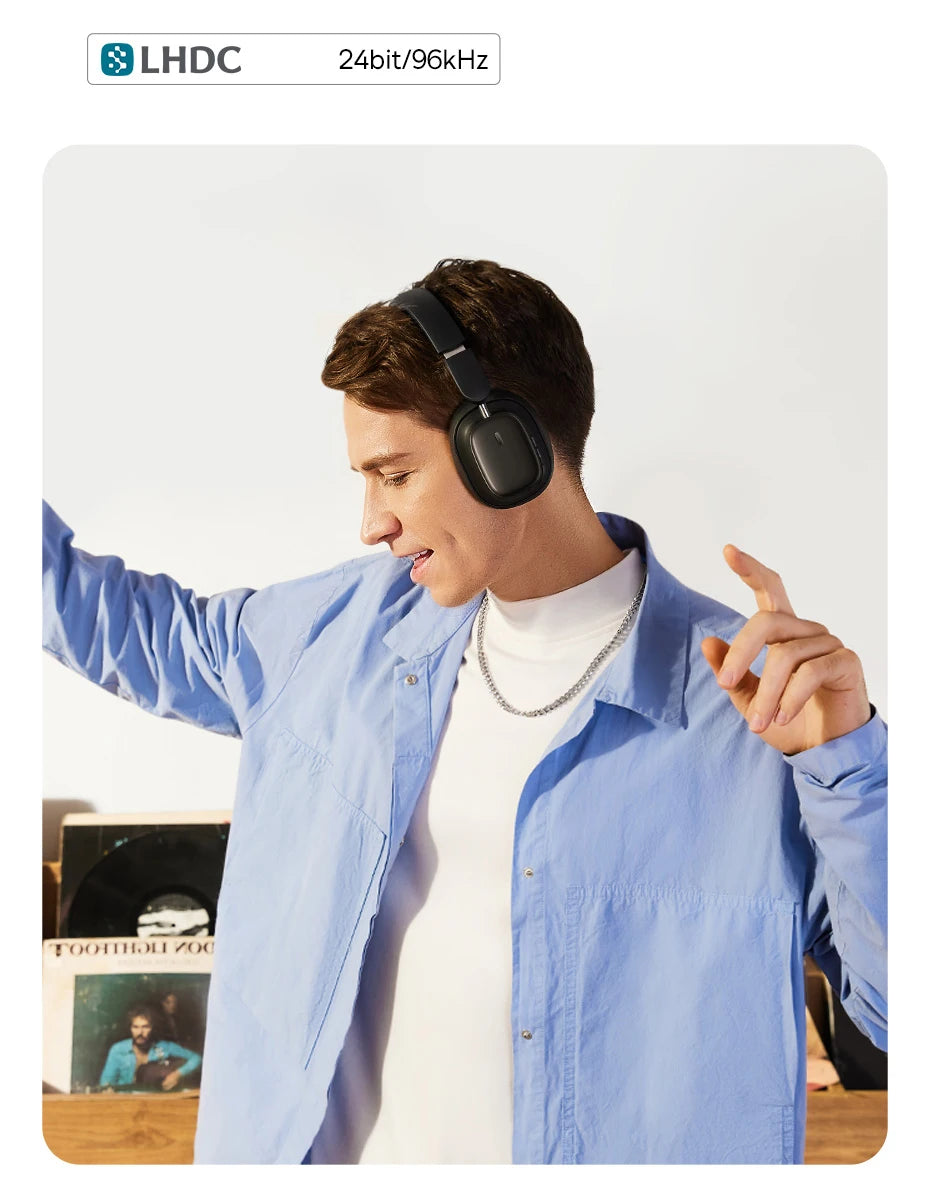 BASEUS Bowie H1i ANC Bluetooth Wireless Headphones