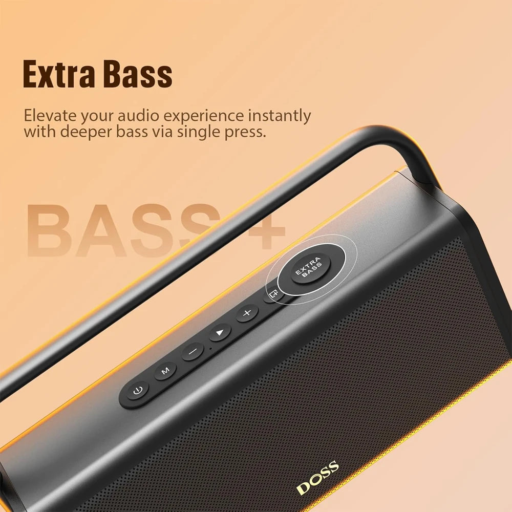 DOSS SoundBox XL Pro Portable Bluetooth Wireless Speaker