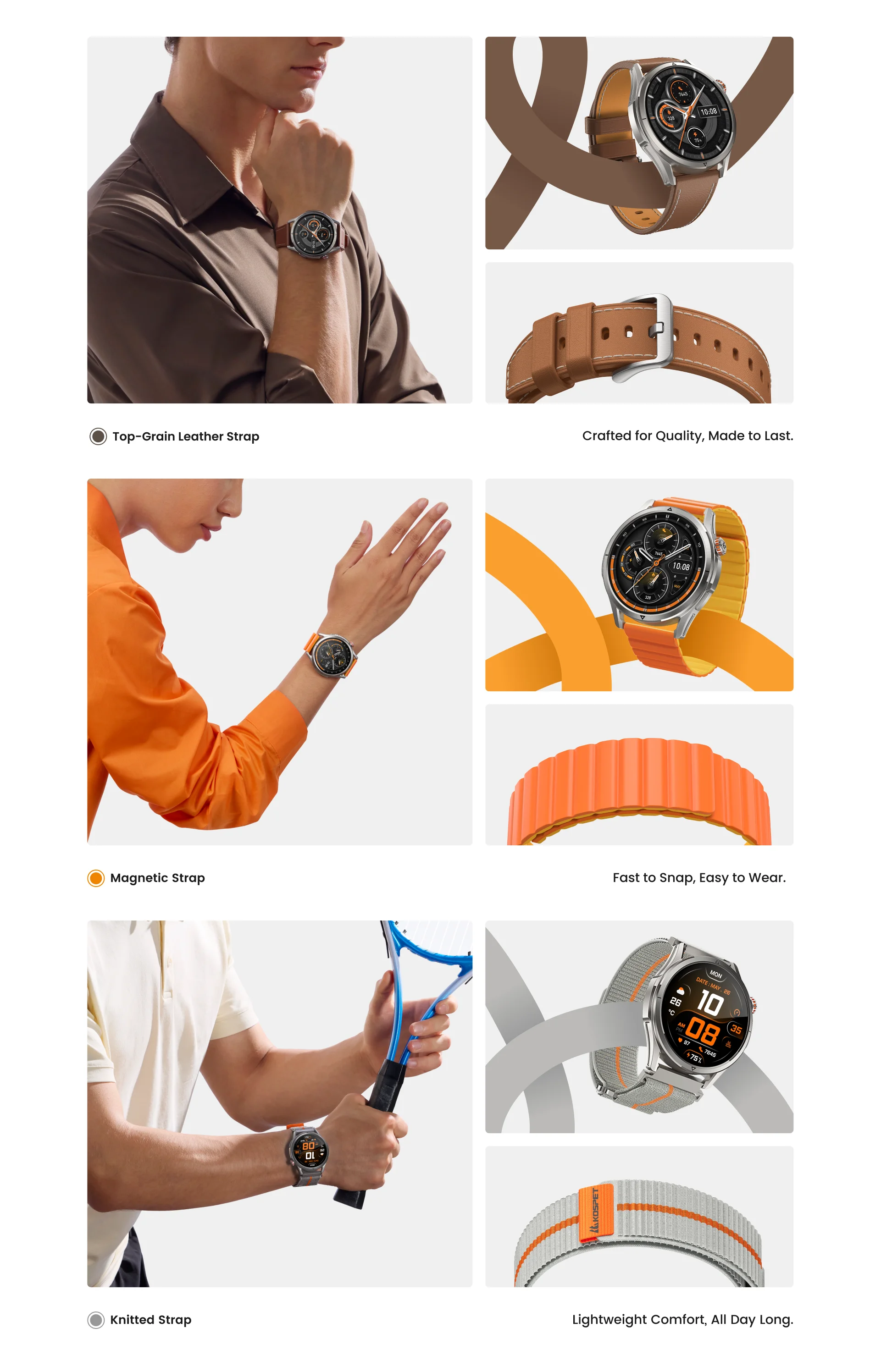 KOSPET Magic R10 1.43" GPS Smart Watch