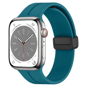 silver strap smart watch