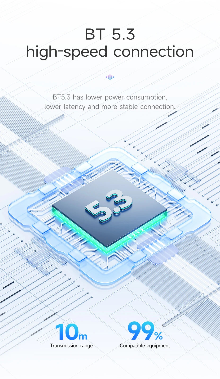 HOCO EW53 Bluetooth Wireless Earphones