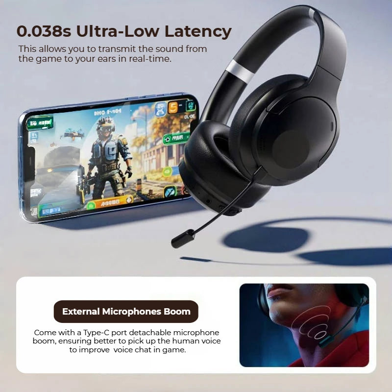 SANSUI TD46 ANC Bluetooth Wireless Headphones