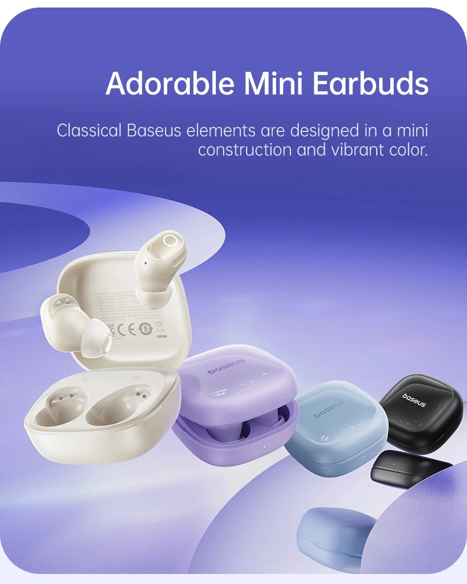 BASEUS Bass BD1 Bluetooth Wireless Earbuds