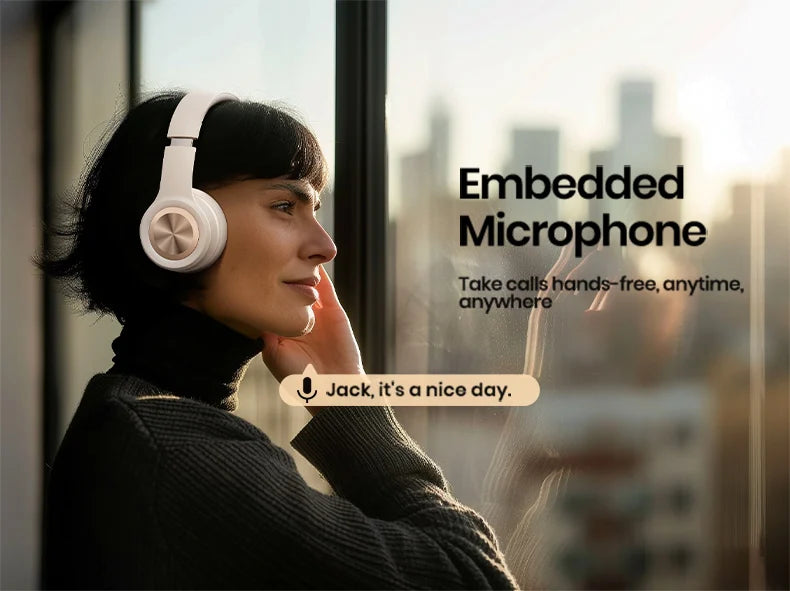 PICUN Solo6 ENC Bluetooth Wireless Headphones