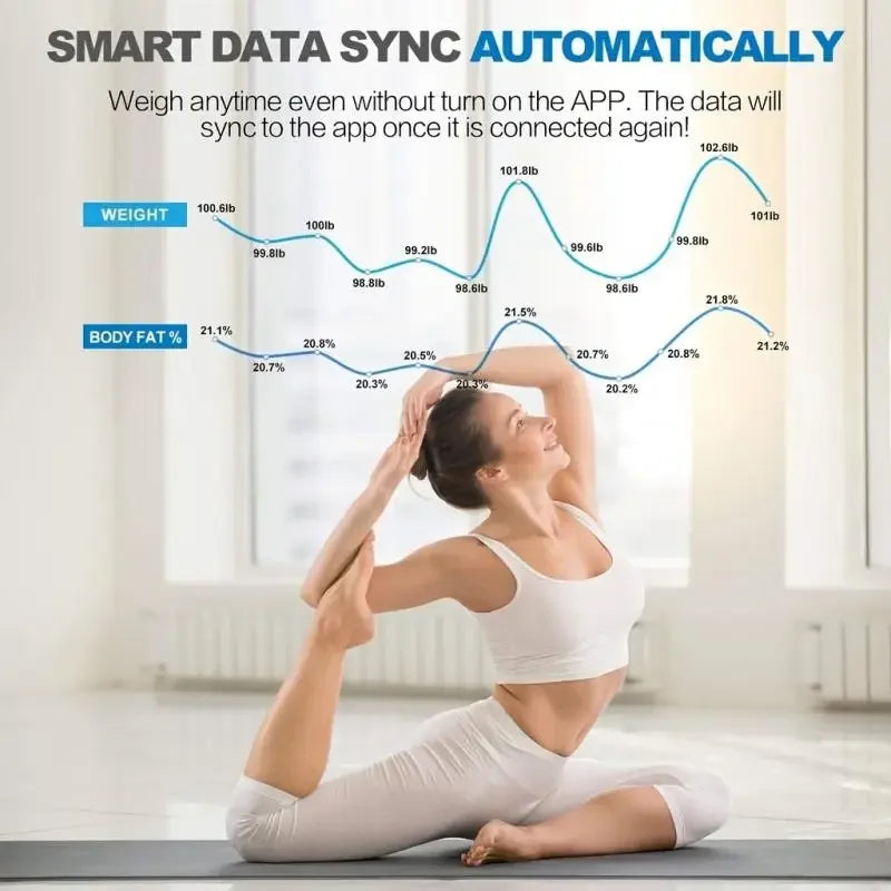 weighing scale with body fat

