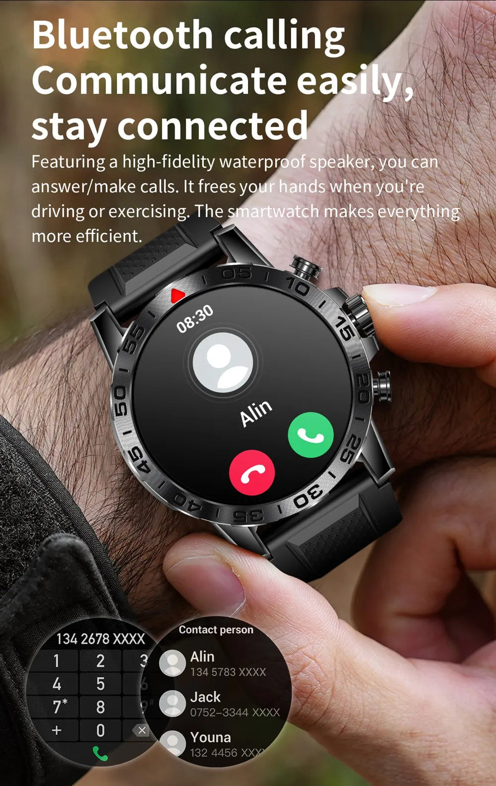 smart fitness watch with gps