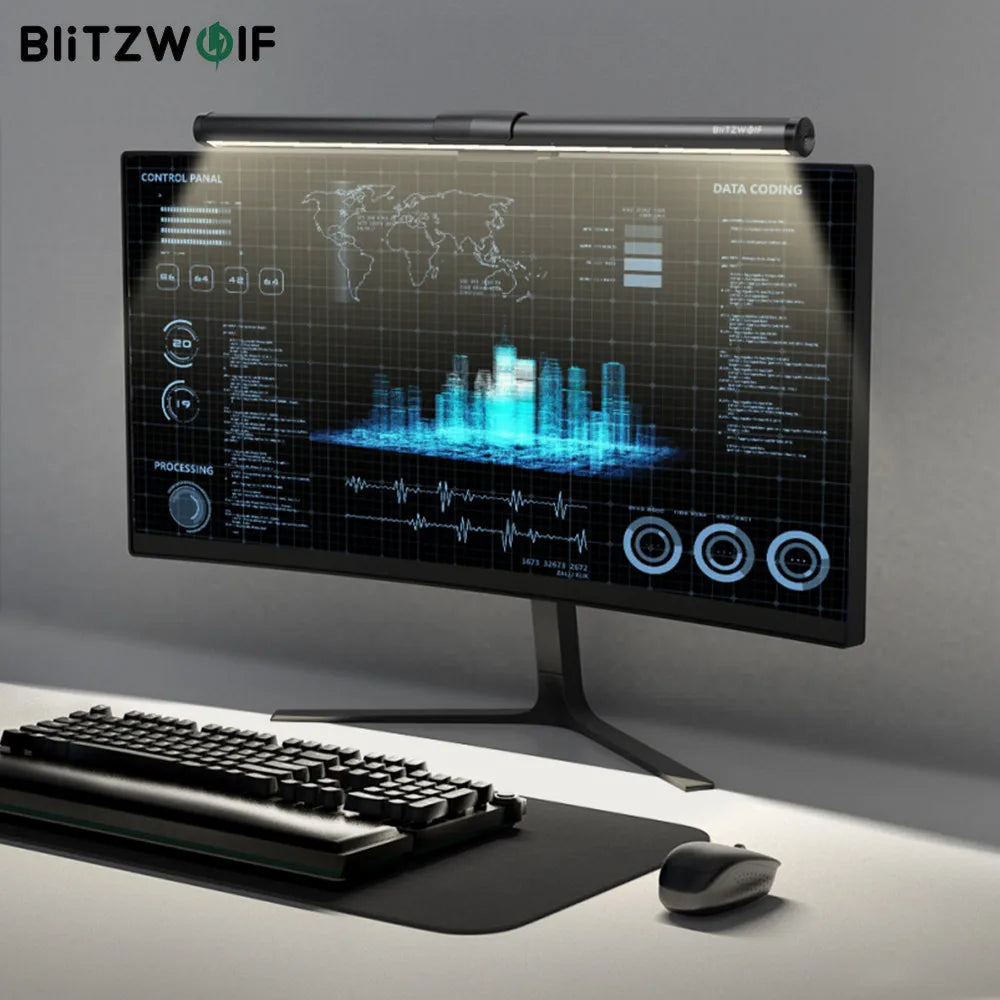 BLITZWOLF BW-CML2 LED Computer Monitor Screen Light