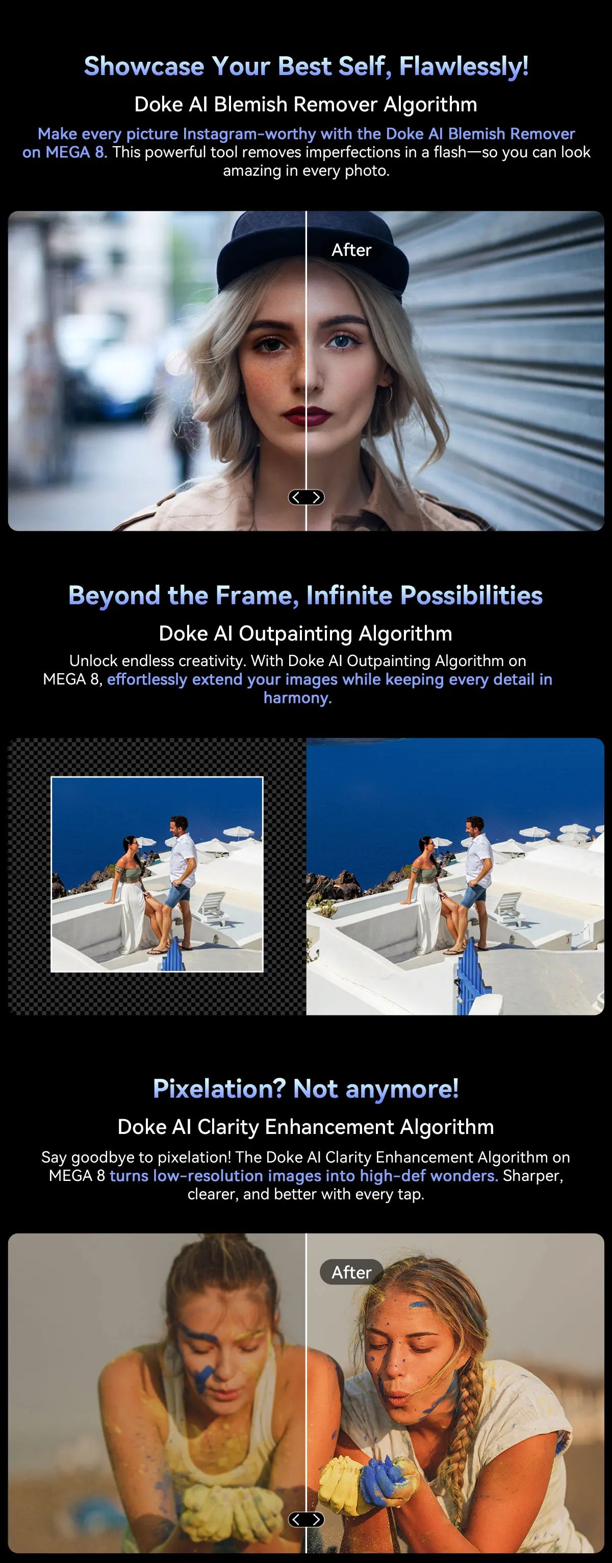 BLACKVIEW Mega 8 13" FHD 4G Android Tablet - 256GB