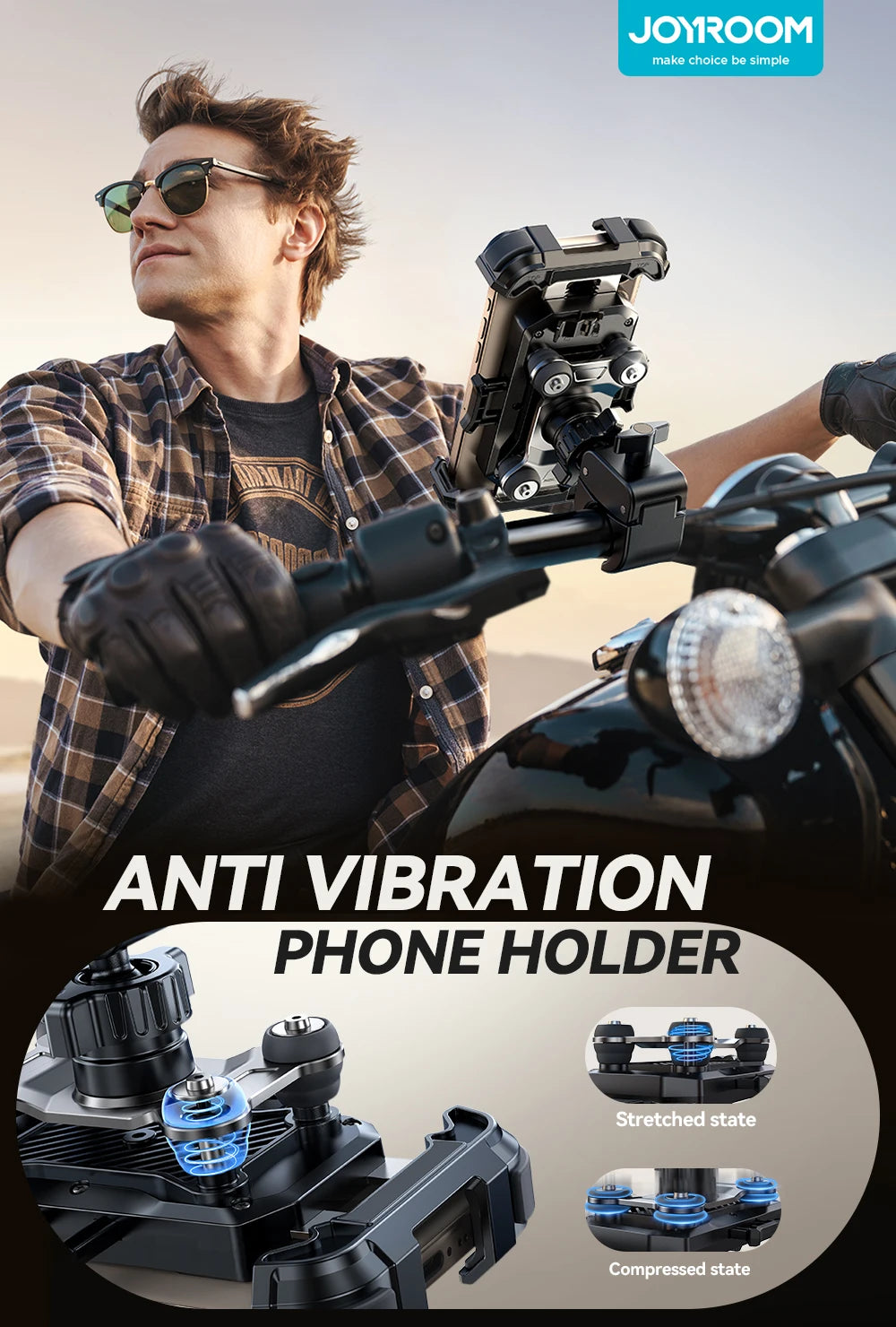 JOYROOM ZS498 360° Universal Bike Phone Mount
