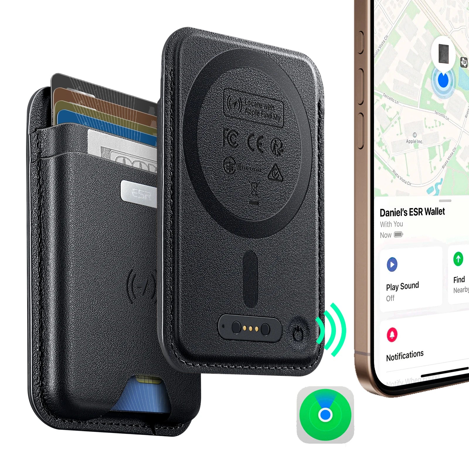 ESR MagSafe® Wallet and Smart Tracker for Apple iPhone