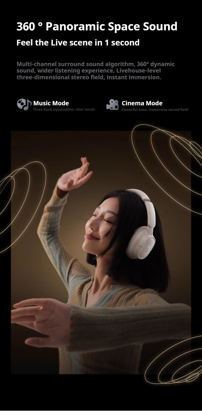 BASEUS BH1 NC ANC Bluetooth Wireless Headphones