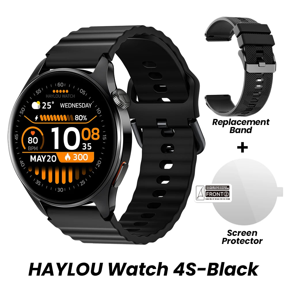 HAYLOU Watch 4S 1.43" AMOLED GPS Smart Watch