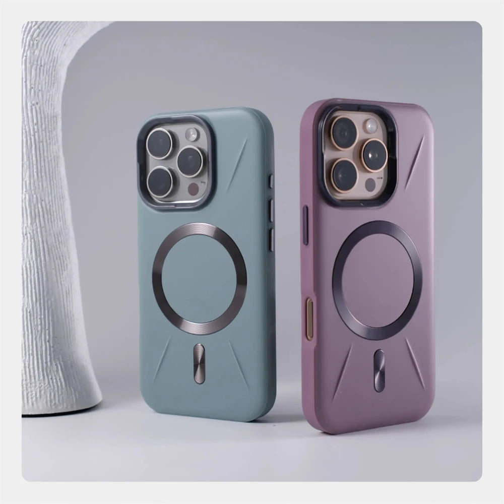 MagSafe Shockproof Matte Case for iPhone