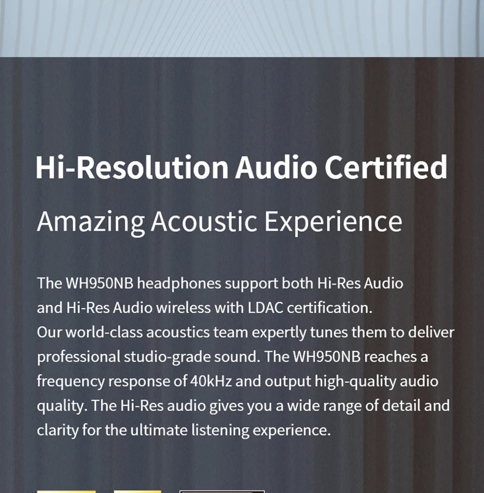 EDIFIER WH950NB ANC Bluetooth Wireless Headphones