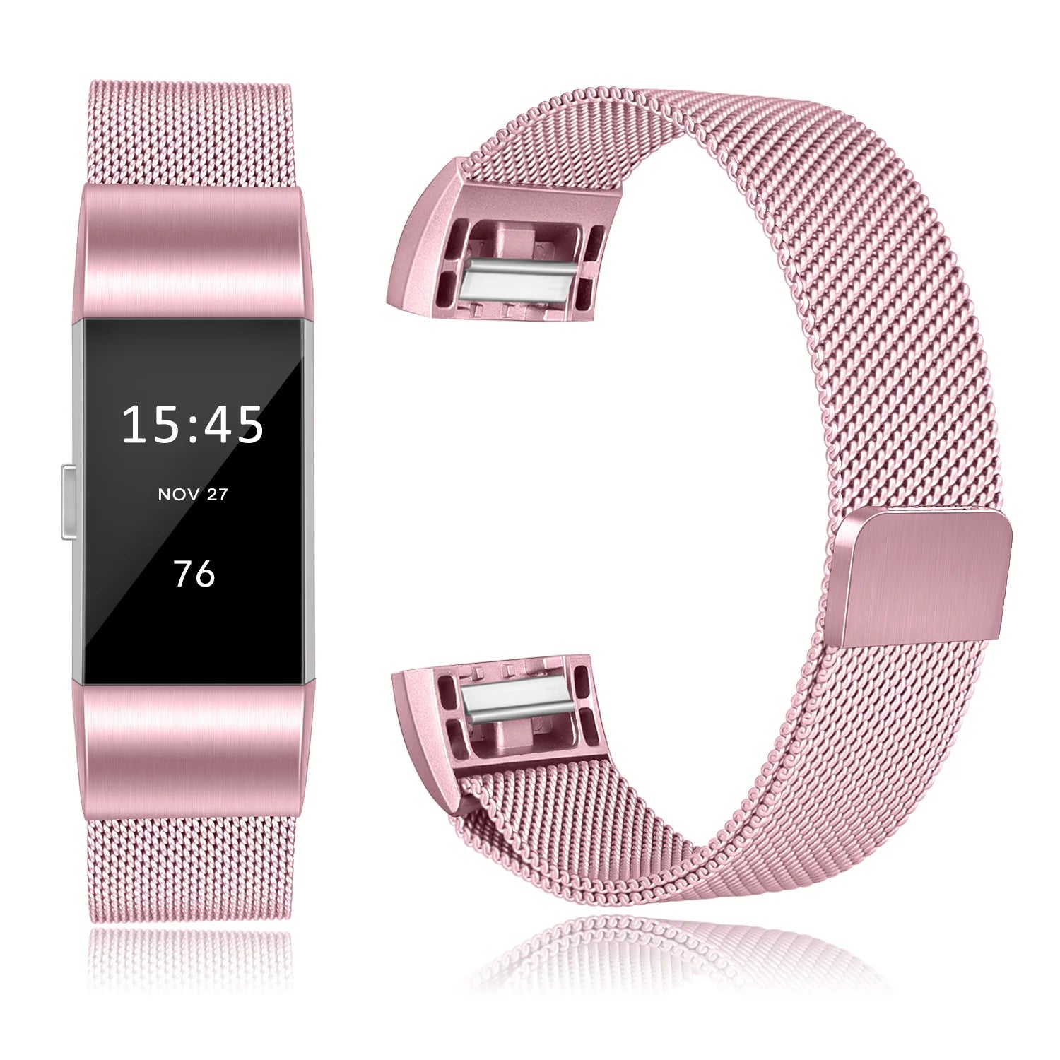 Magnetic Metal Strap for Fitbit Charge 2