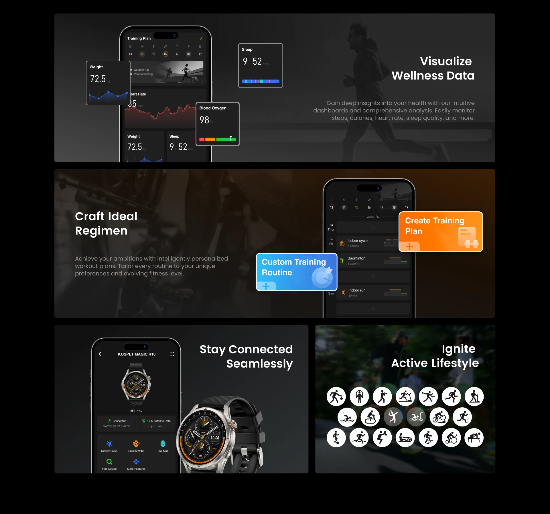 KOSPET Magic R10 1.43" GPS Smart Watch