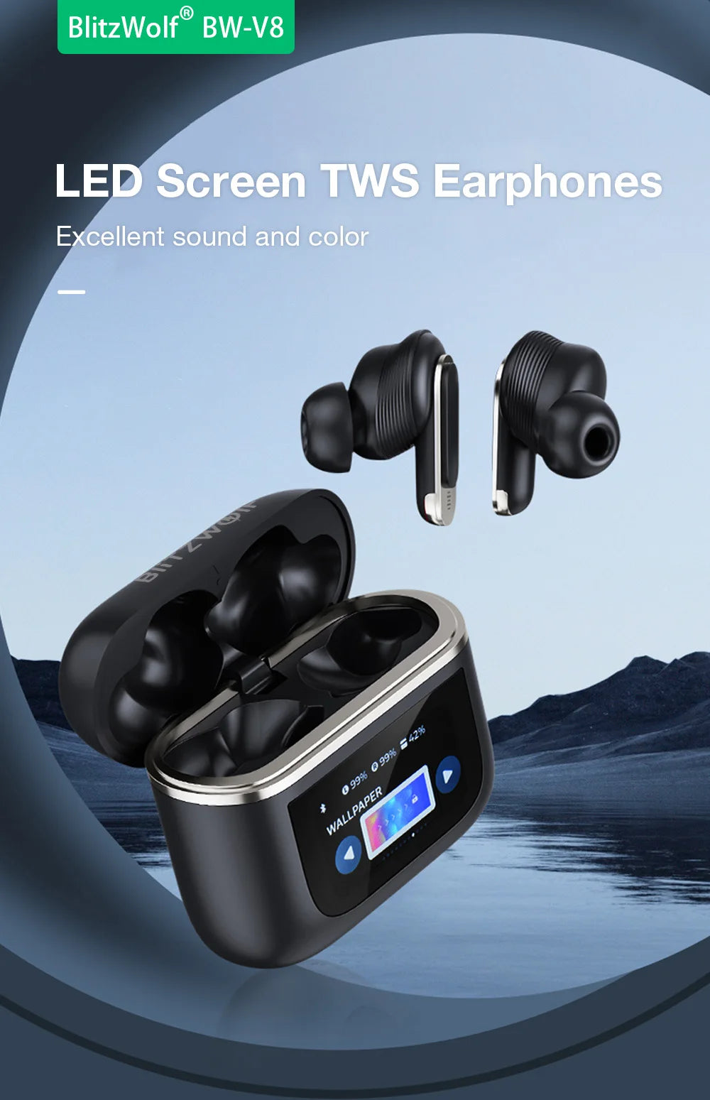 BLITZWOLF BW-FYE16 TWS Bluetooth Wireless Earphones