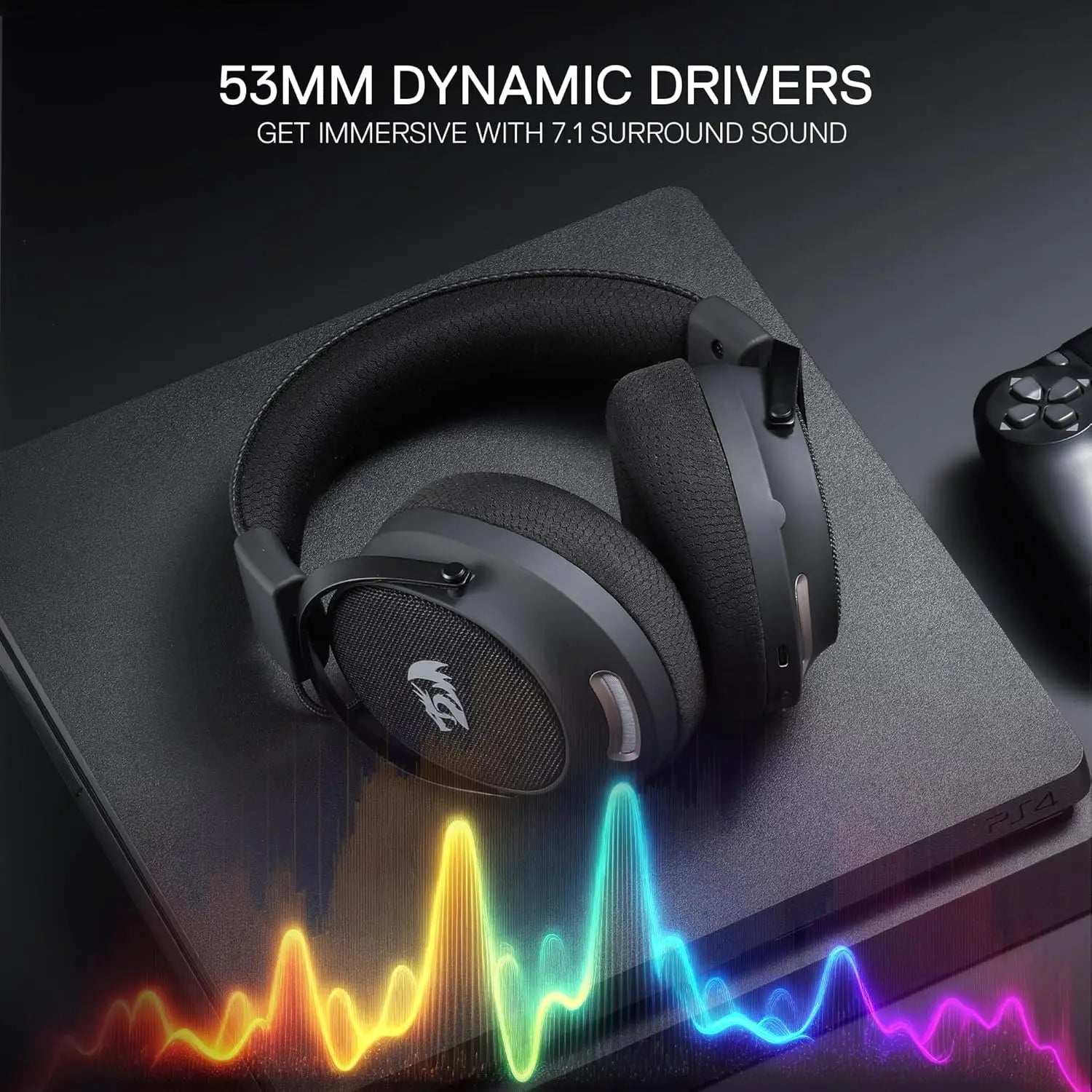 REDRAGON H858 Bluetooth Wireless Gaming Headset