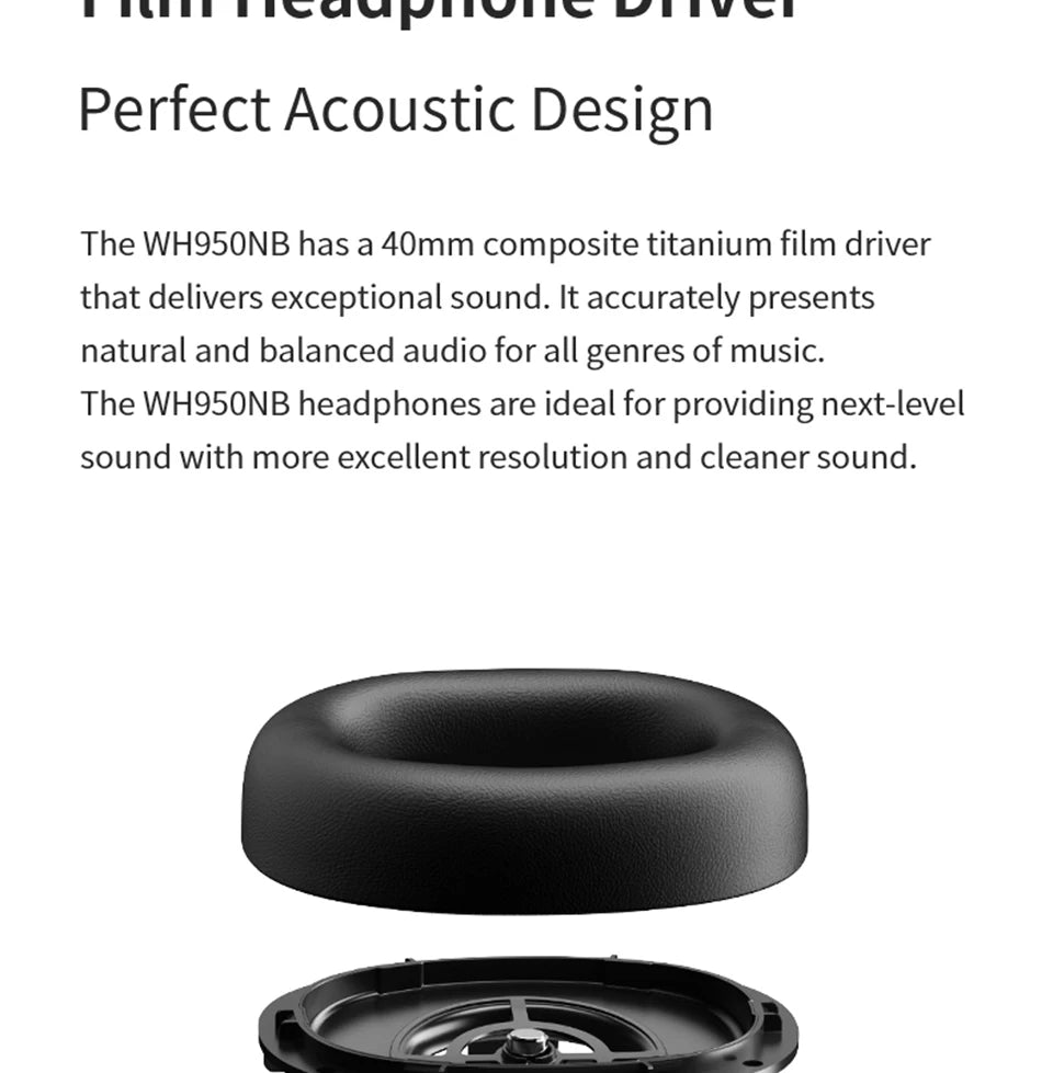 EDIFIER WH950NB ANC Bluetooth Wireless Headphones