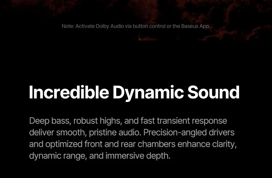 BASEUS Inspire XH1 Active Noise Cancelling Bluetooth Wireless Headphones