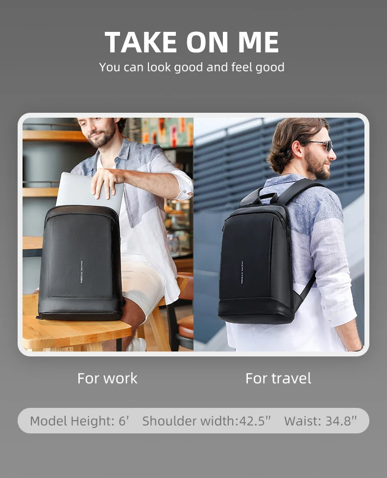 MARK RYDEN MR9813 Thin Business Travel Backpack