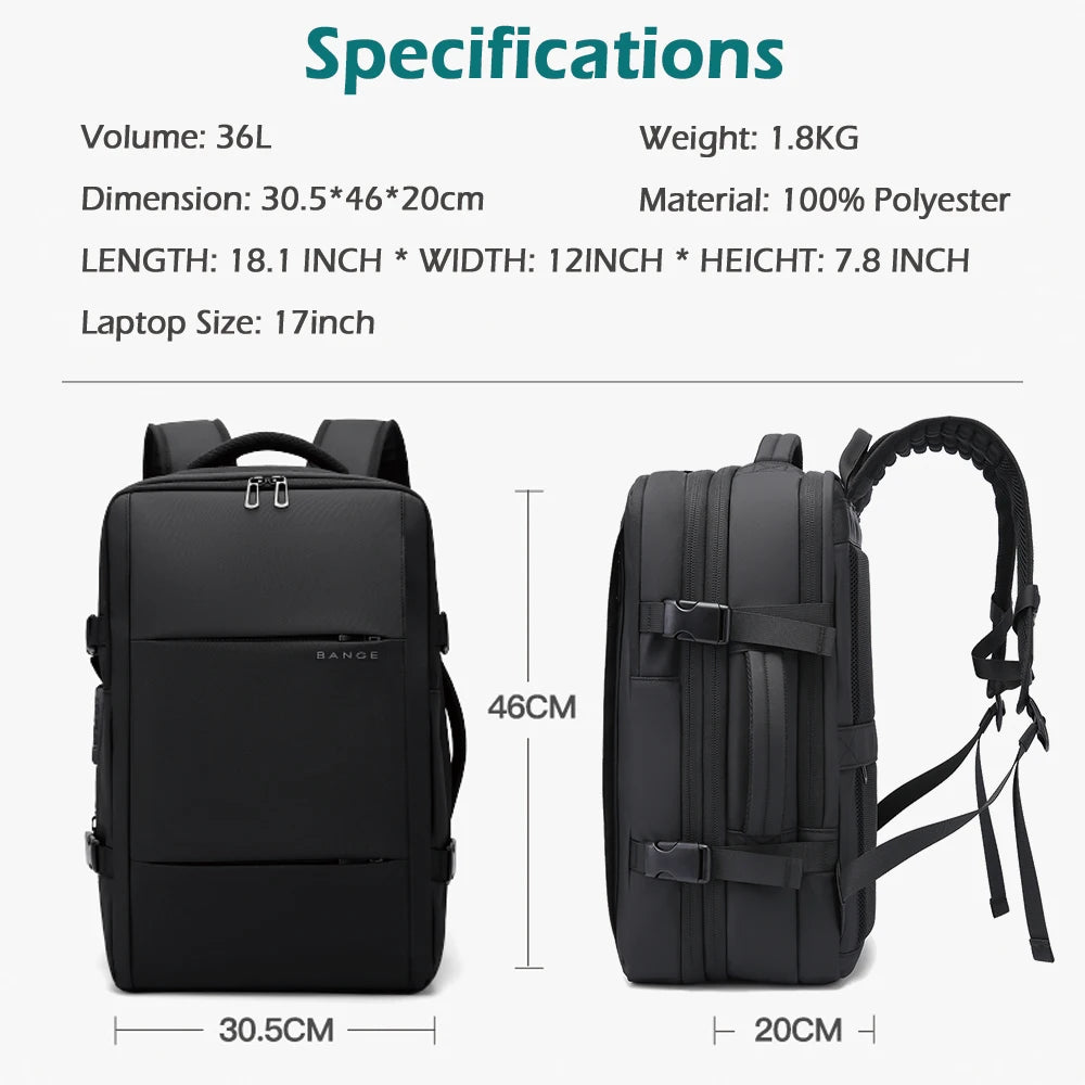 BANGE BG-3028 Professional Laptop Bag & Business Backpack
