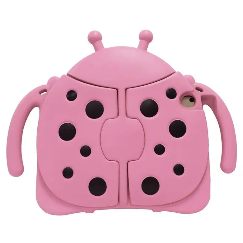 Lady Bug Cartoon Shockproof and Protective iPad Case for Kids