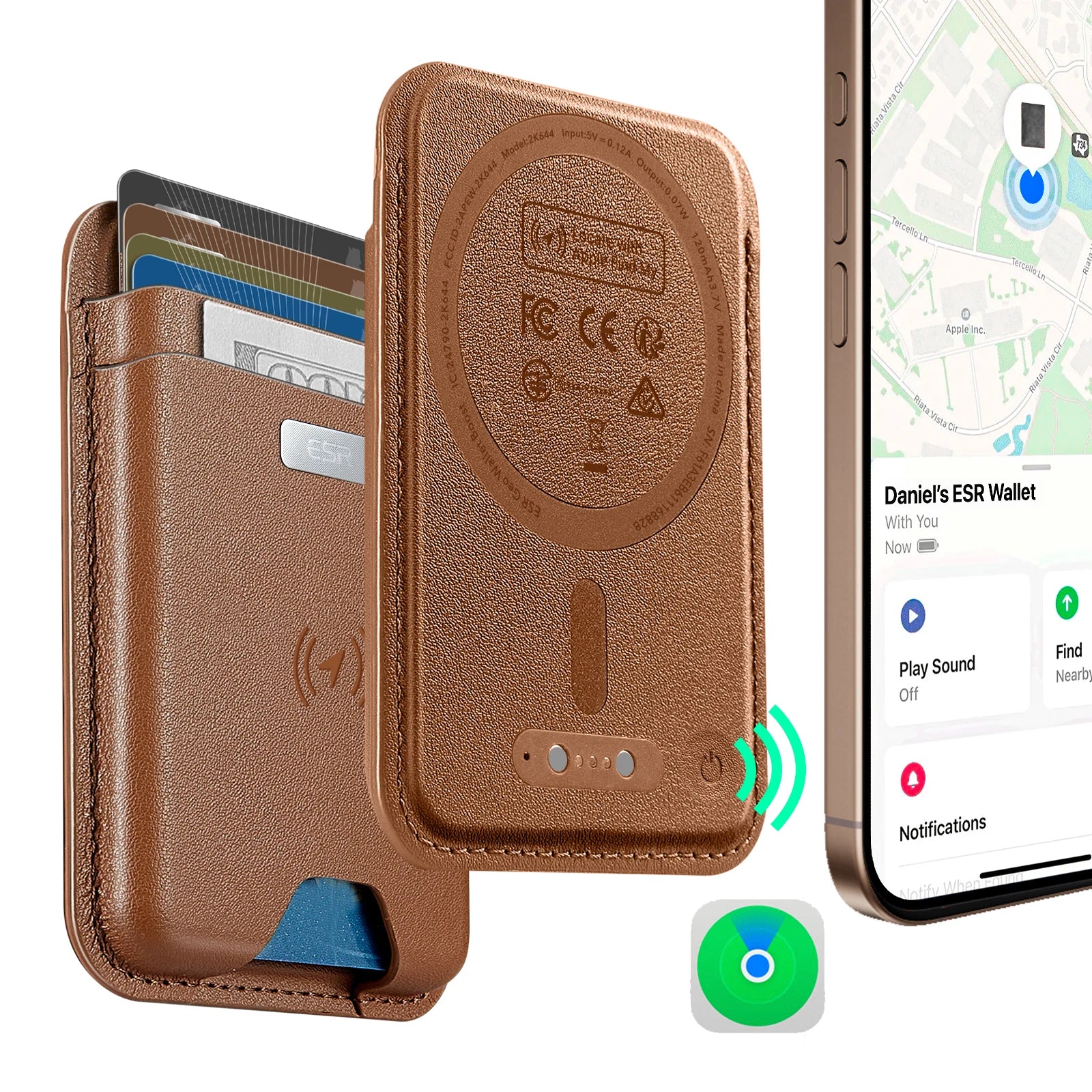 ESR MagSafe® Wallet and Smart Tracker for Apple iPhone