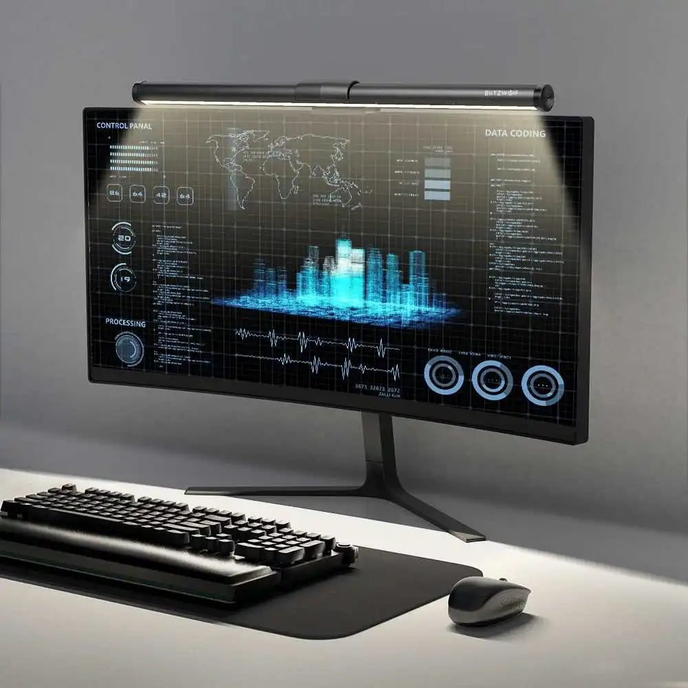 BLITZWOLF BW-CML2 RGB Computer Monitor Screen Light