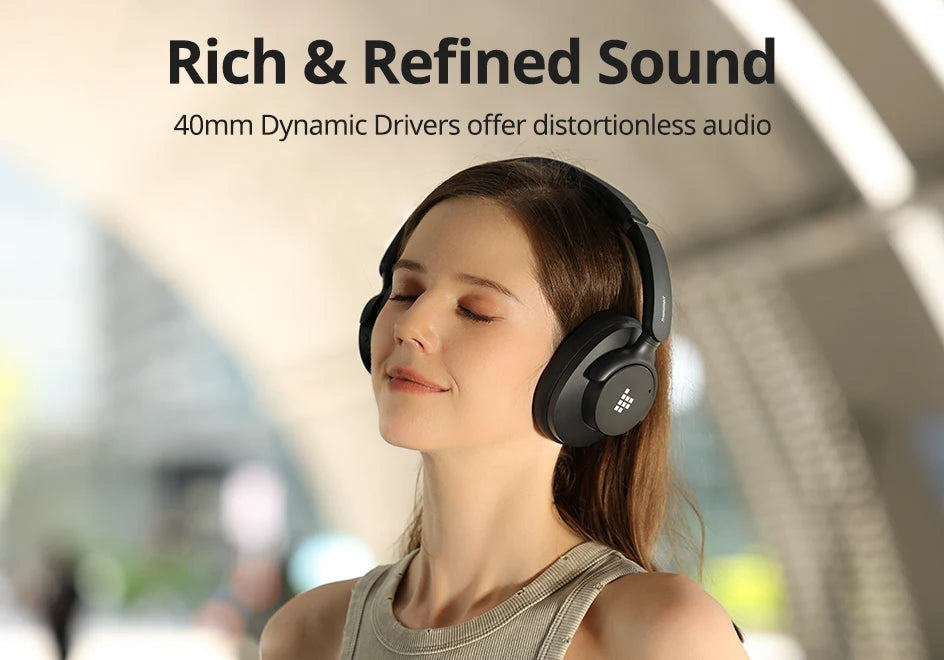 TRONSMART Sounfii Q20S ANC Bluetooth Wireless Headphones