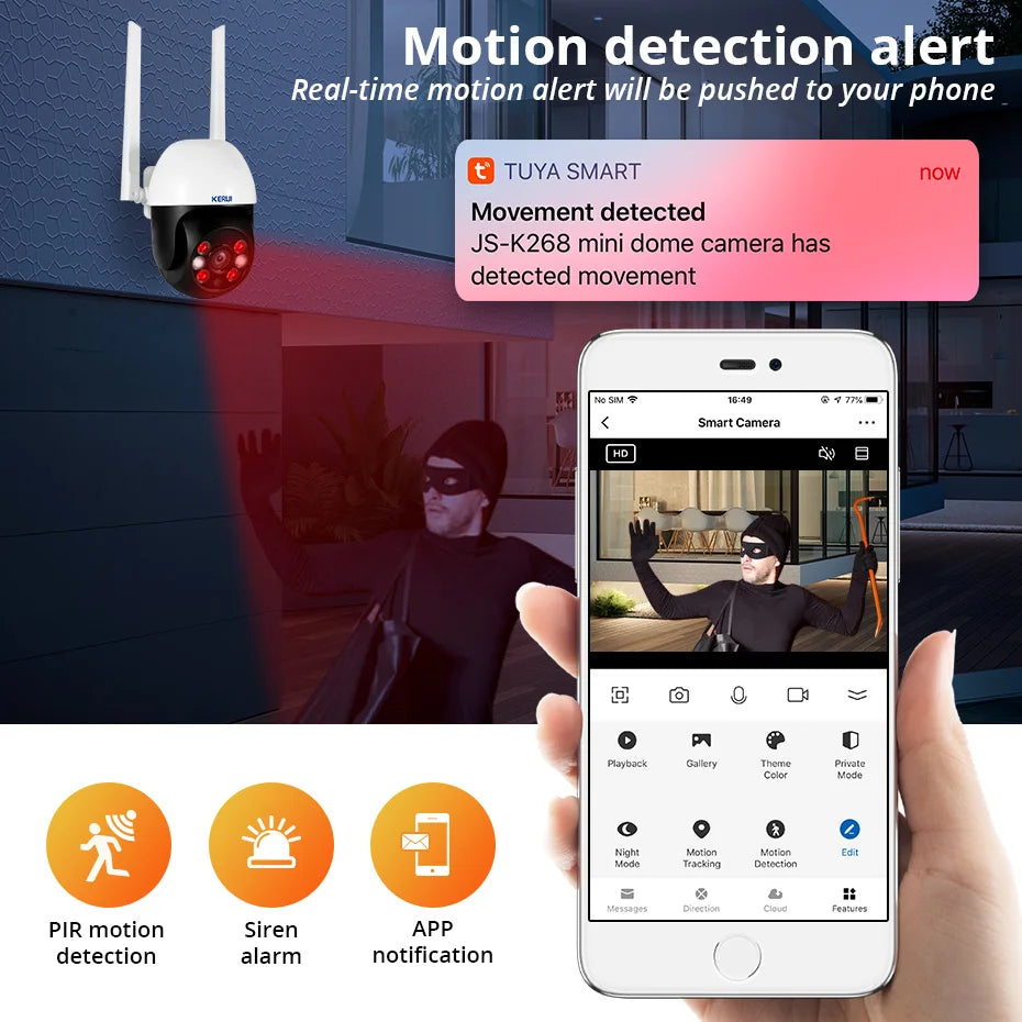 Smart Home Security Camera
