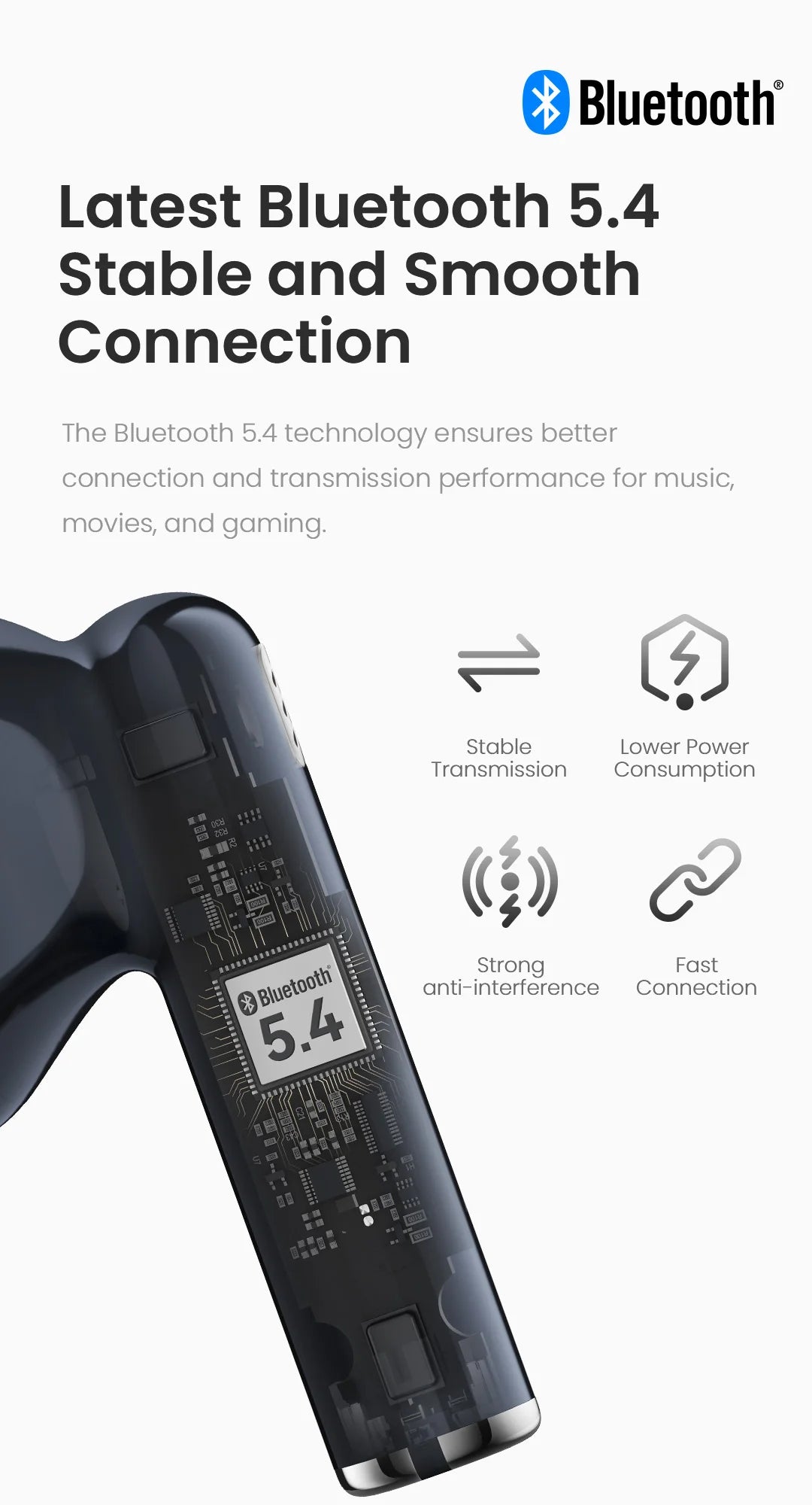 HAYLOU X1 Plus ENC Bluetooth Wireless Earphones