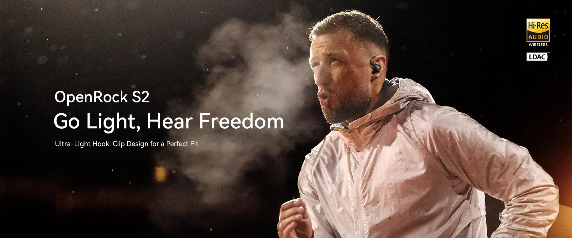 ONEODIO OpenRock S2 Bluetooth Wireless Open Ear Headphones