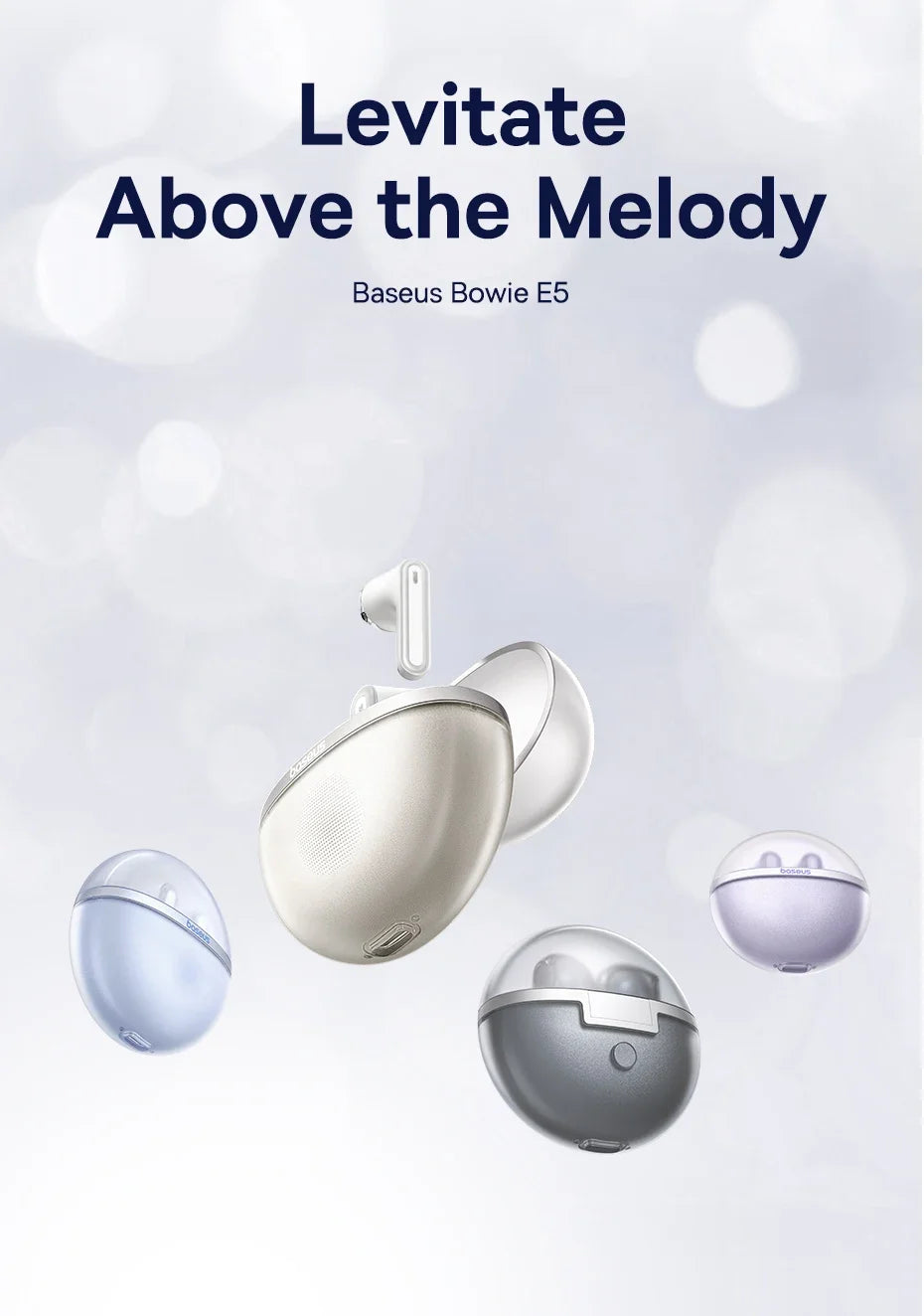BASEUS Bowie E5 TWS Bluetooth Wireless Earphones