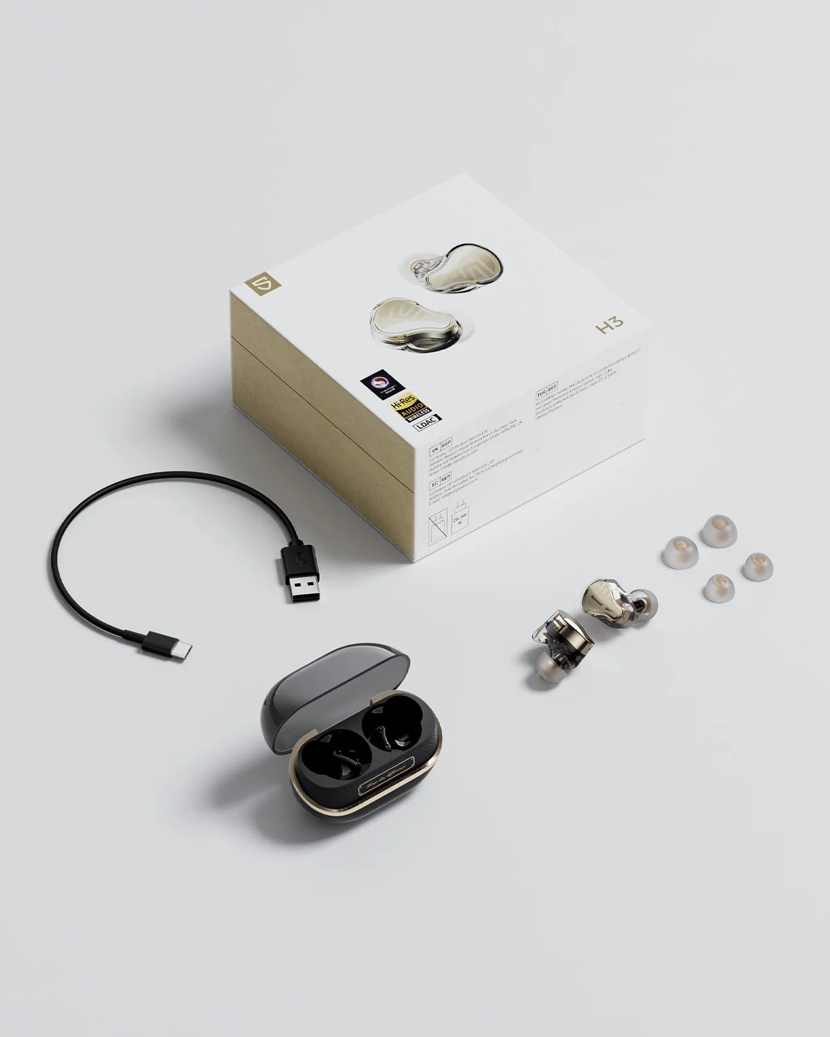 SOUNDPEATS H3 Adaptive ANC Bluetooth Wireless Earphones