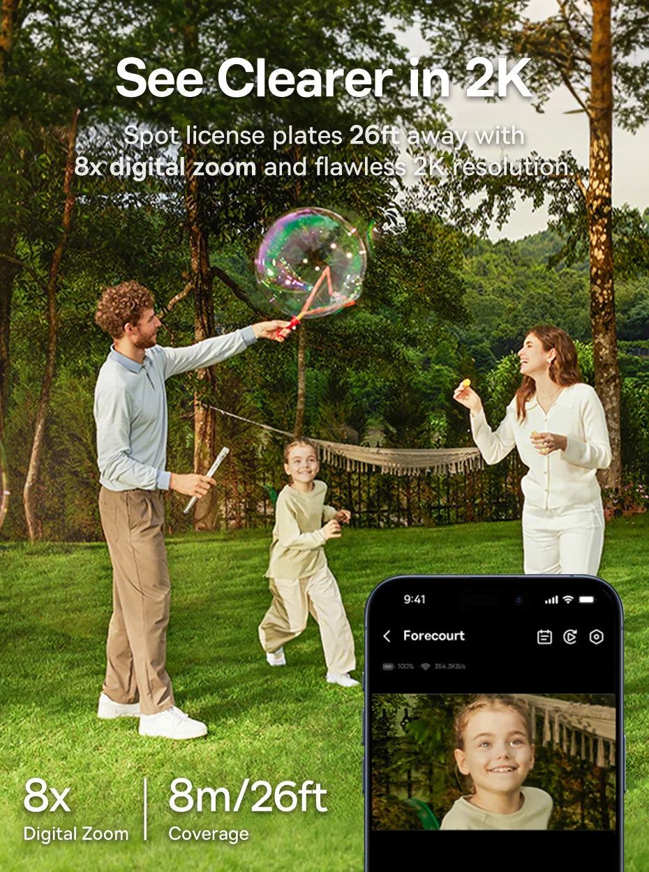 BASEUS Security S1 Lite 2K Smart Home Security Camera Kit