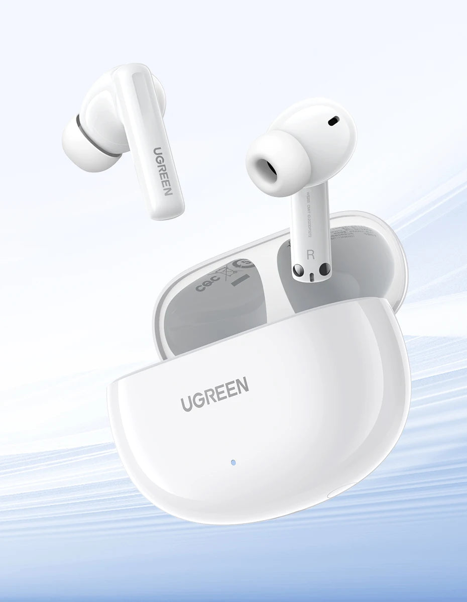 UGREEN T6s Hybrid Active Noise Cancelling Bluetooth Wireless Earbuds