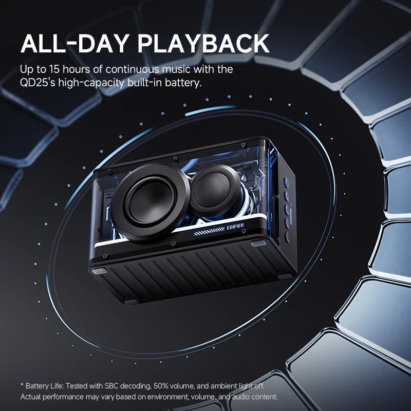 EDIFIER QD25 Portable Bluetooth Wireless Speaker