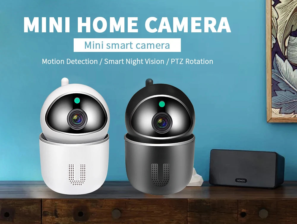 Indoor Rotatable Camera INQMEGA 2MP WiFi° Rotating Indoor Smart Home Security Camera | 4k smart ...