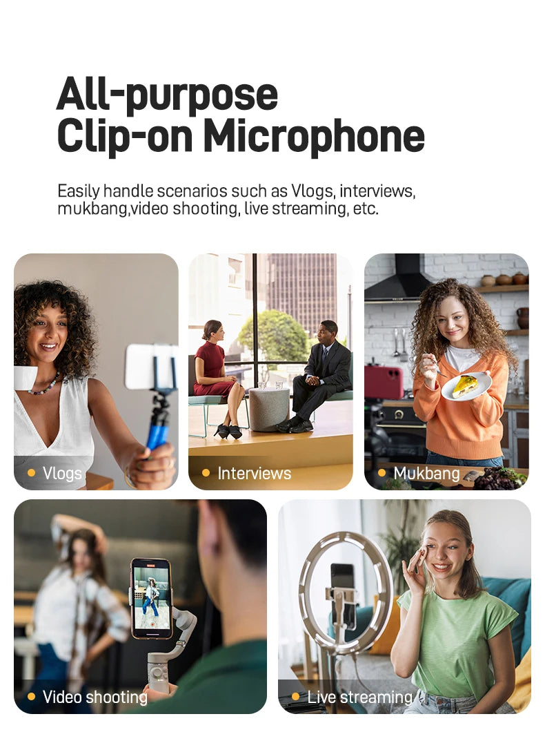 MAONO WM600S Professional Lavalier Wireless Microphone