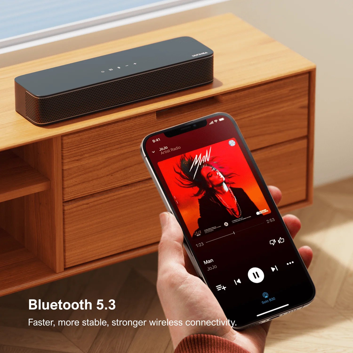 ULTIMEA Solo B30 Pro 2.1 Sound Bar with Built-in Subwoofer