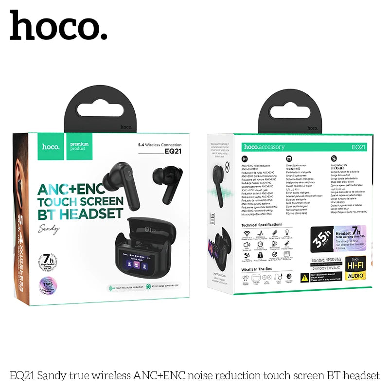 HOCO EQ21 Noise Cancelling Bluetooth Wireless Earbuds