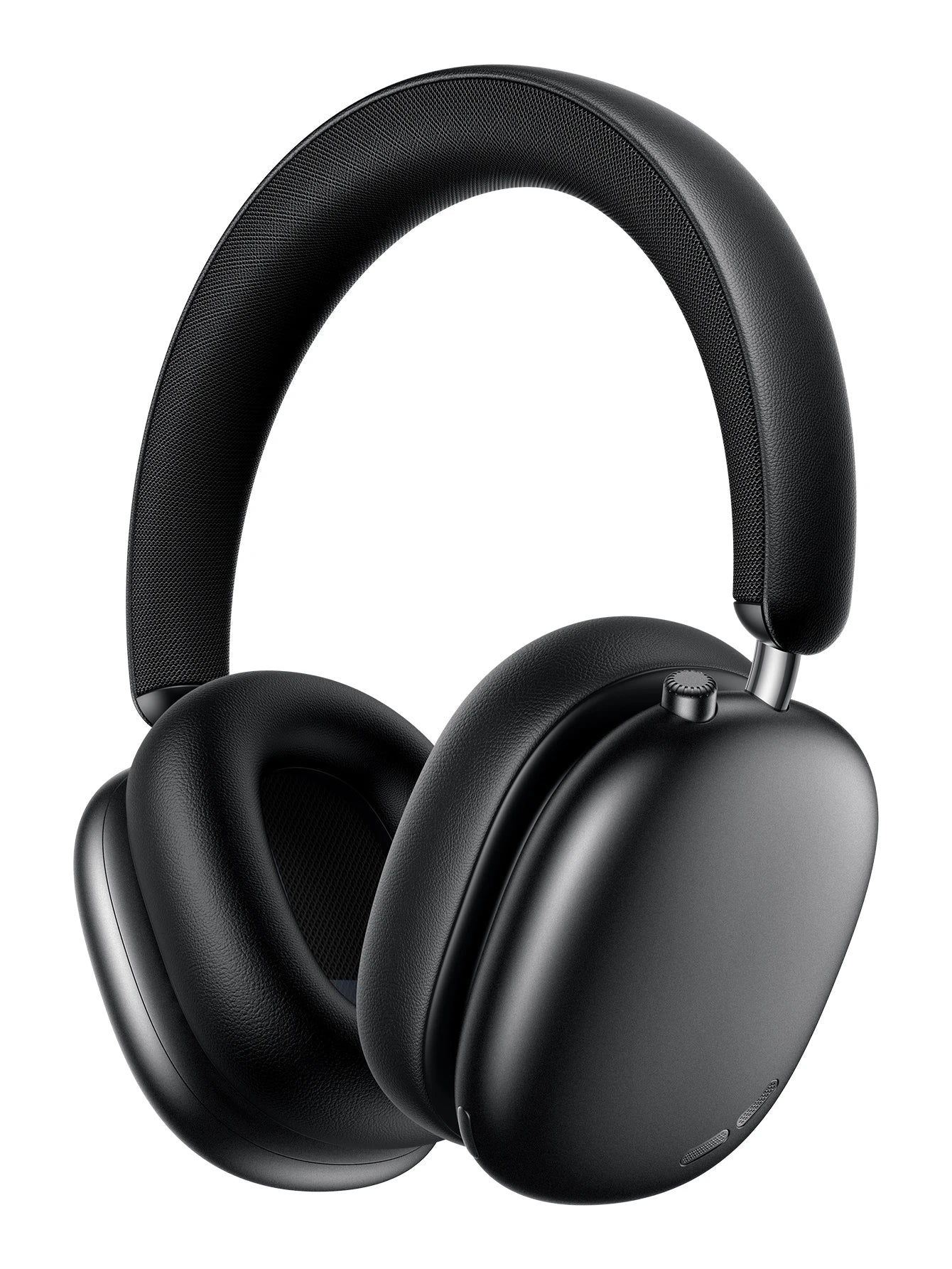 Black over-ear headphones on a white background with 'hoco.' branding.
